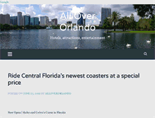 Tablet Screenshot of alloverorlando.com